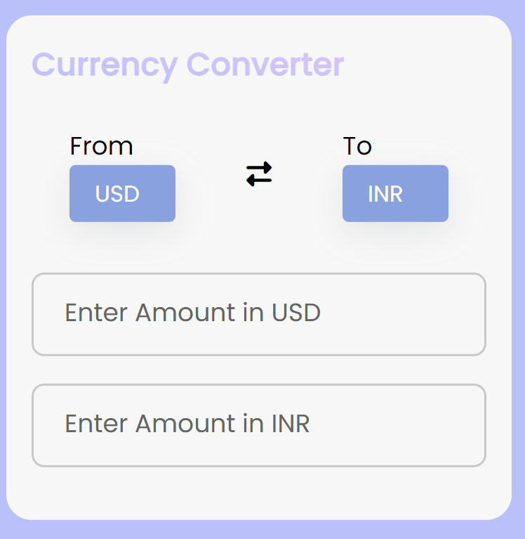 Currency Convertor project thumbnail