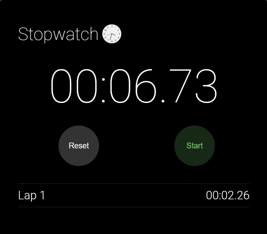 Stop Watch project thumbnail